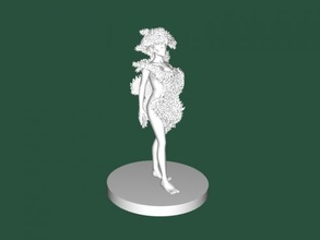 dryad figurine free 3d model - download stl file Toys Cartoons 3d print model - Mito3D