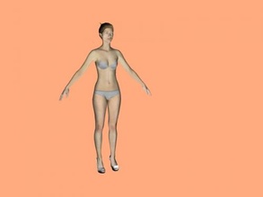 undressed obj toys people 3d print model - Mito3D