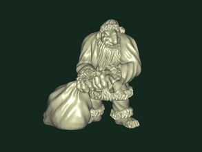 santa troll toys cartoons 3d print model - Mito3D