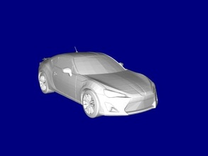 scion frs free 3d model - download stl file Toys Machinery 3d print model - Mito3D