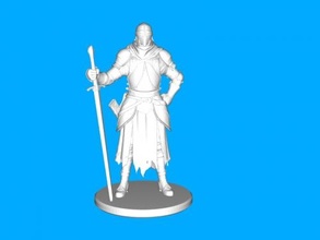 medieval knight free 3d model - download stl file Toys People 3d print model - Mito3D