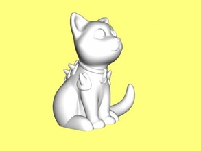 armatura gatto giocattoli animali 3d print model - Mito3D