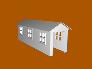 barn art architecture 3d print model - Mito3D