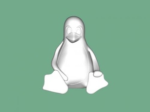 penguin tux free 3d model - download stl file Toys Animals 3d print model - Mito3D