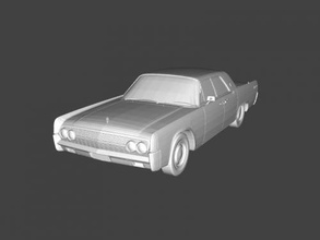 lincoln continental 1962 jouets machinerie 3d print model - Mito3D