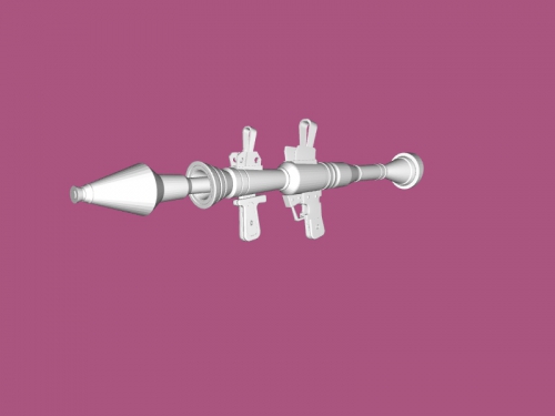 roket başlatıcı fortnite oyuncaklar silah 3D print model - Mito3D