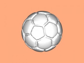 soccer ball toys games 3d print model - Mito3D