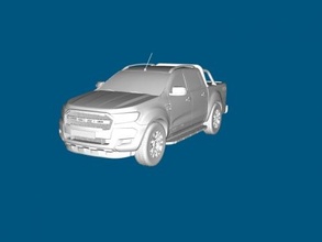 ford ranger toys machinery 3d print model - Mito3D