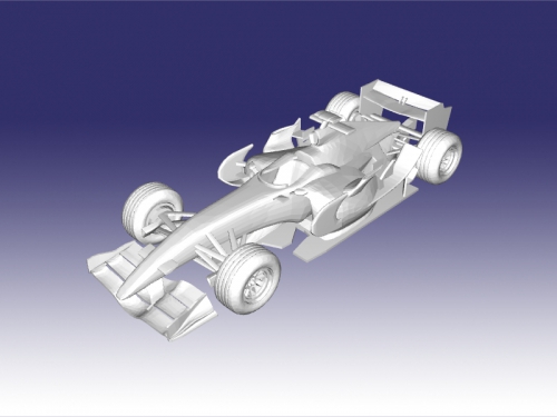 honda ra107 jouets machinerie 3D print model - Mito3D