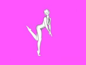 ballerina hot free 3d model - download stl file Toys People 3d print model - Mito3D