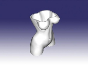 18+ Vase frei 3d Modell download stl Datei Zuhause Haus Innere 3d print model - Mito3D