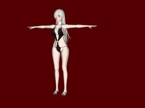 mini bikini obj jouets dessins animés 3d print model - Mito3D