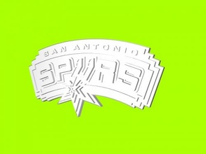 San Antonio éperons logo libre 3d modèle Télécharger stl fichier sport accessoires 3d print model - Mito3D