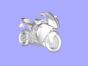 ktm 1190 rc8 r brinquedos maquinaria 3d print model - Mito3D