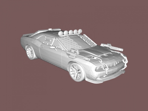 combat vehicle toys machinery 3D print model - Mito3D