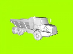 work truck toys machinery 3d print model - Mito3D