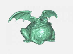 toad dragon free 3d model - download stl file Toys Cartoons 3d print model - Mito3D