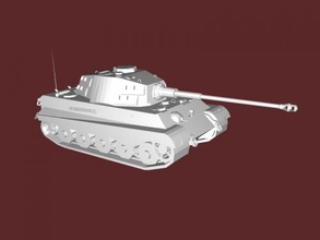 könig tiger spielzeuge maschinen 3d print model - Mito3D