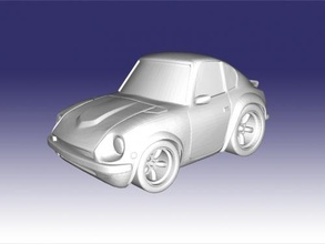 datsun 240z free 3d model - download stl file Toys Machinery 3d print model - Mito3D