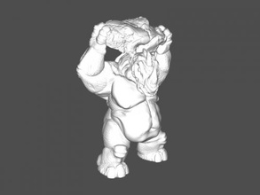 huge troll free 3d model - download stl file Toys Cartoons 3d print model - Mito3D