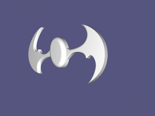 1995 batarang spielzeuge filme 3D print model - Mito3D