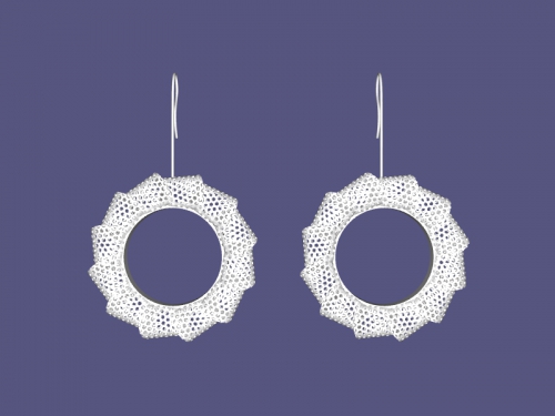 earrings fashion ornaments 3D print model - Mito3D