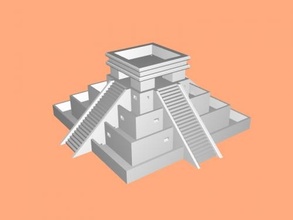 water temple art architecture 3d print model - Mito3D