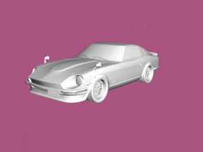 nissan s30 free 3d model - download obj file Toys Machinery nissan s30 free 3d model - download obj file Toys Machinery
