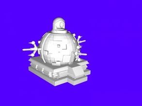 technodrome oyuncaklar çizgi filmler 3d print model - Mito3D