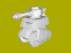 15mm orc tank toys games 3d print model - Mito3D