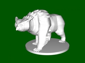bearowl spielzeuge tiere 3d print model - Mito3D