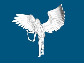 winged maiden free 3d model - download stl file Toys People 3d print model - Mito3D