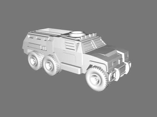 army allterrain vehicle toys machinery 3D print model - Mito3D