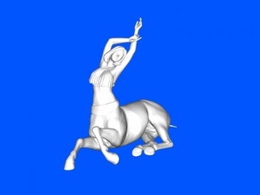 female centaur toys games 3d print model - Mito3D