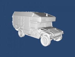 ambulance free 3d model - download stl file Toys Machinery 3d print model - Mito3D