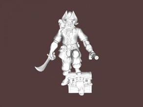 real pirate toys people 3d print model - Mito3D