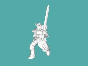 tiefling paladin spielzeuge spiele 3d print model - Mito3D
