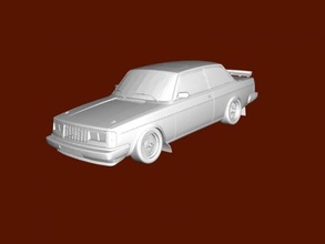 volvo 242 gt frei 3d Modell download stl Datei Spielzeuge Maschinen 3d print model - Mito3D