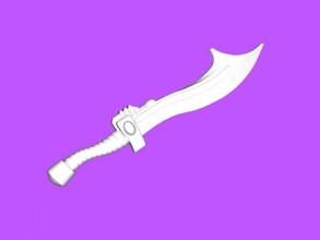 demon sword free 3d model - download stl file Toys Weapon 3d print model - Mito3D