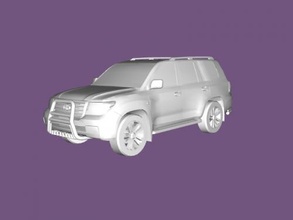 land cruiser free 3d model - download stl file Toys Machinery 3d print model - Mito3D