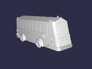 Spacebus gratis 3d modelo descargar stl expediente juguetes maquinaria 3d print model - Mito3D