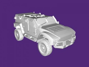 Hawkei gratis 3d modelo descargar stl expediente juguetes maquinaria 3d print model - Mito3D