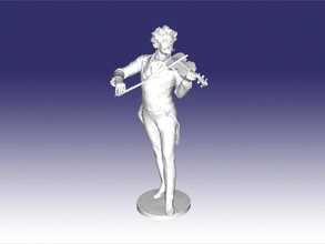 johann Strauss gratis 3d modelo descargar stl expediente juguetes personas 3d print model - Mito3D