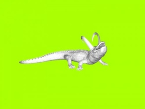 alligator loki free 3d model - download stl file Toys Films 3d print model - Mito3D