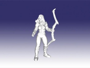 female ranger free 3d model - download stl file Toys People 3d print model - Mito3D