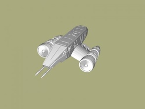 shuttle free 3d model - download stl file Toys Machinery 3d print model - Mito3D