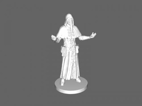 plague doctor toys people 3d print model - Mito3D