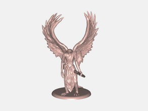 aarakocra free 3d model - download stl file Toys Games winged character dungeons & dragons 3d print model - Mito3D