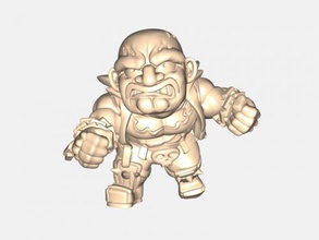 abobo free 3d model - download stl file Toys Games enemy character double dragon game 3d print model - Mito3D