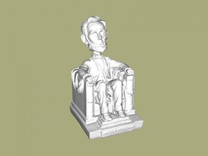 abraham lincoln free 3d model - download stl file Toys People 16th us president 3d print model - Mito3D